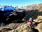 Sulle nevi di Arete (2227 m) e Valegino (2415) dal Forno di Cambrembo il 17 dicembre 2016 - FOTOGALLERY